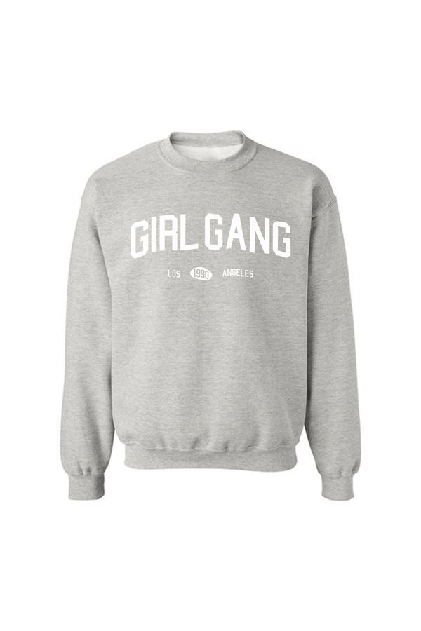 Girl Gang Sweatshirt in Heather Grey