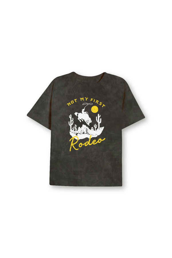 Not My First Rodeo Kid's Boxy T-Shirt